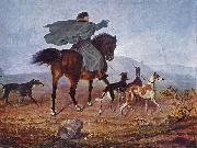 Franz Kruger, Riding to the Hunt